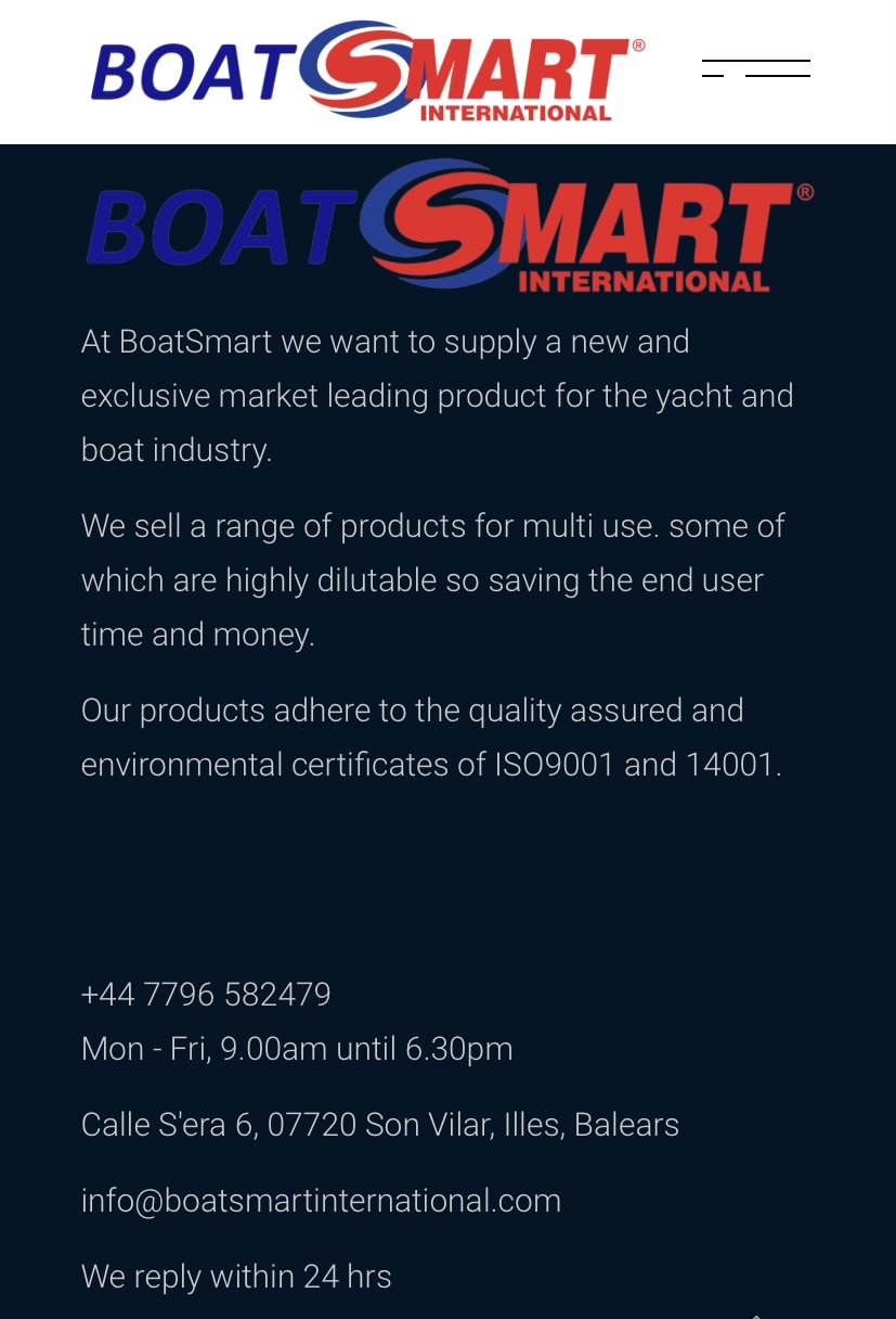 Boat and Car Cleaning Products